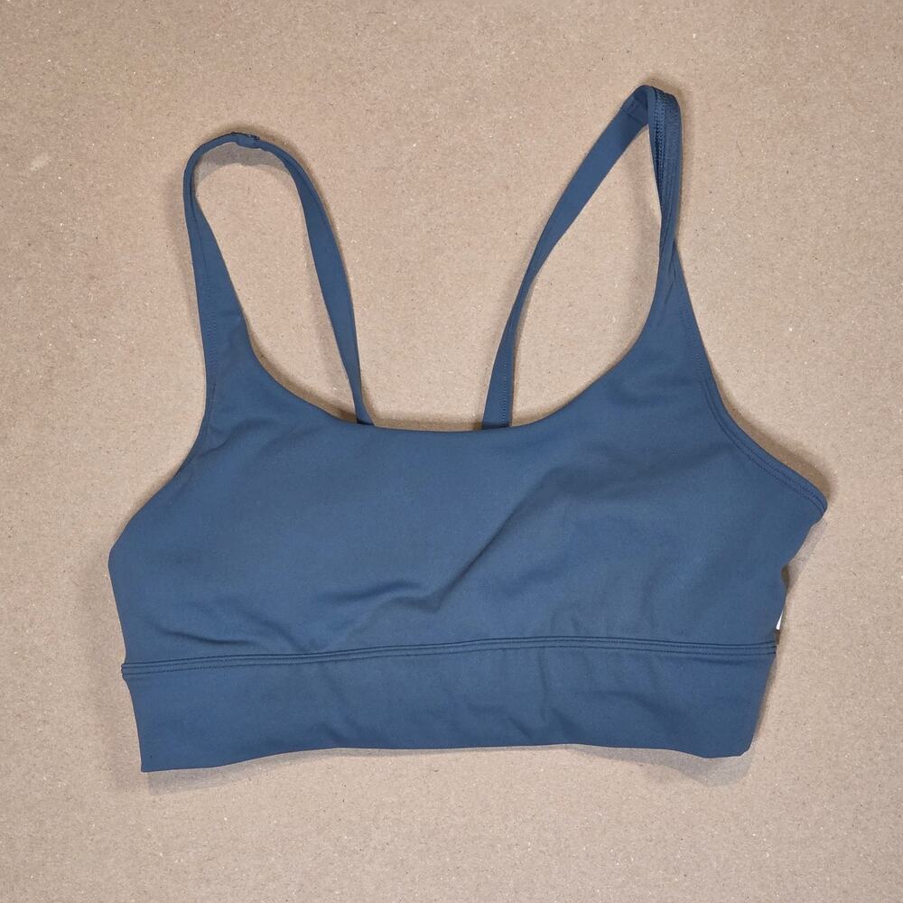 Vuori Women’s Yosemite Longline Sports Bra Teal Size Small Gym Workout VW1192